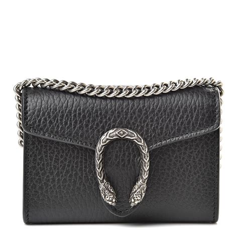 gucci bags dionysus black|gucci dionysus coin bag.